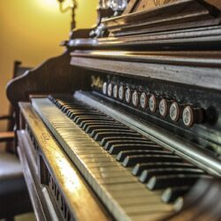 Playing the organ