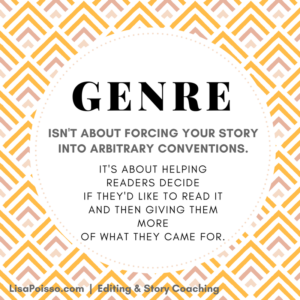 Genre helps readers find your book.